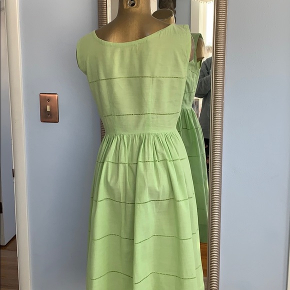Vintage Cotton fit and flare sundress - as is - Picture 8 of 16